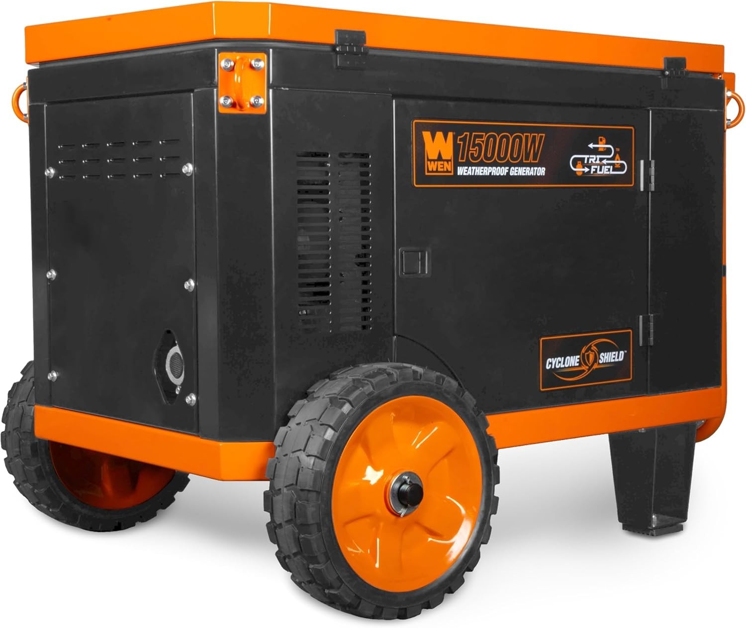 WEN 15,000-W Portable Tri Fuel Weatherproof Generator, Remote Start, CO Sensor