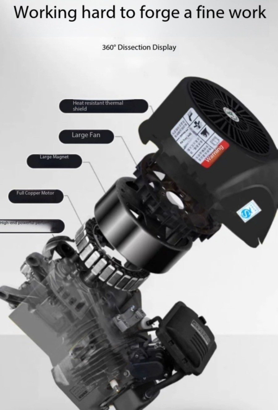 Electric Vehicle Range Extender Variable Frequency Range-Extending Generato