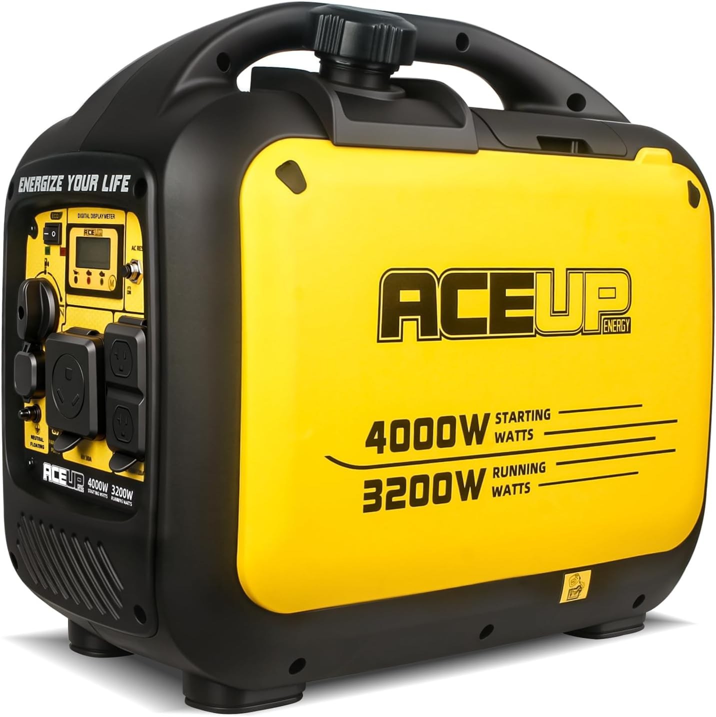 4000W Portable Inverter Generator lean Power ECO Fuel-Saving Fuel Efficient Ne’w