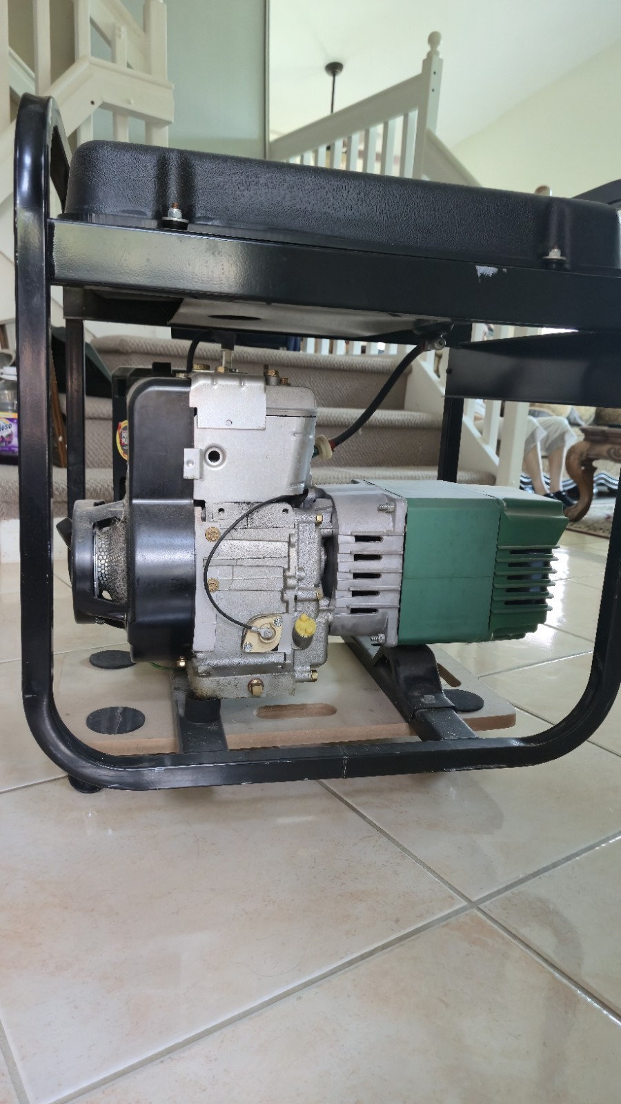 Coleman Powermate 5000 Powerbase Extended Run Electric Generator PM0545212.02