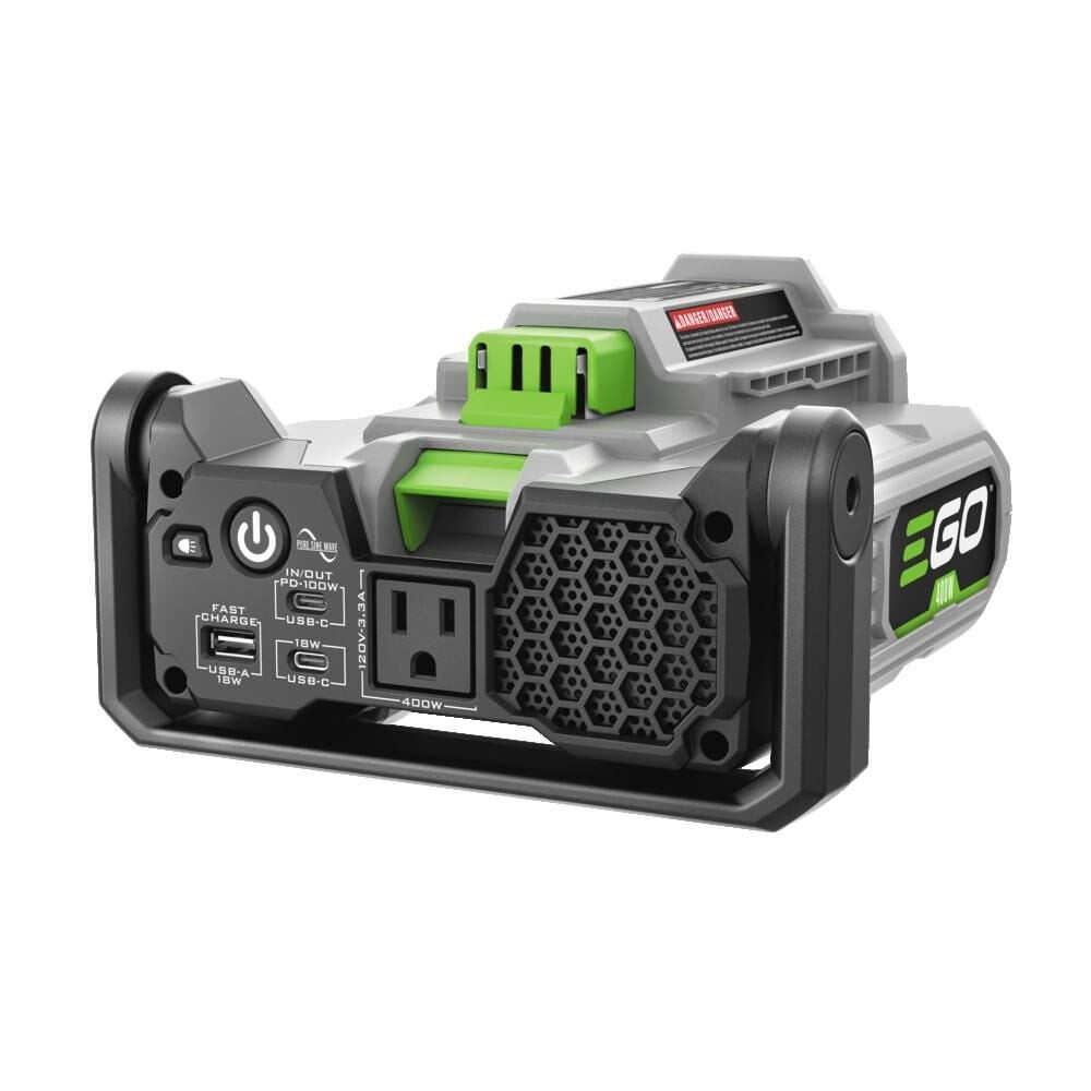 Ego Power+ Nexus Escape 400 Watt Lithium-Ion Battery Portable Inverter (Bare