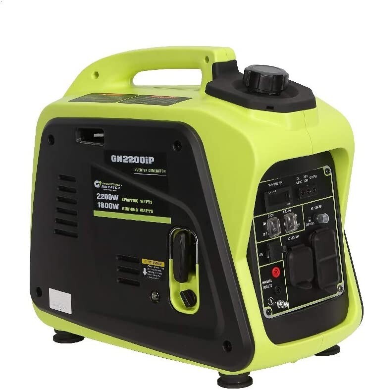 Green Power America 2200W Ultra-Quiet Inverter Generator Parallel Ready GN2200iP