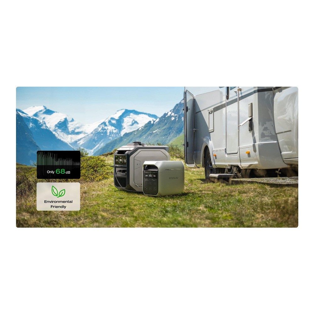EcoFlow Smart Generator 3000 (Dual Fuel) Backup Generator with App Control