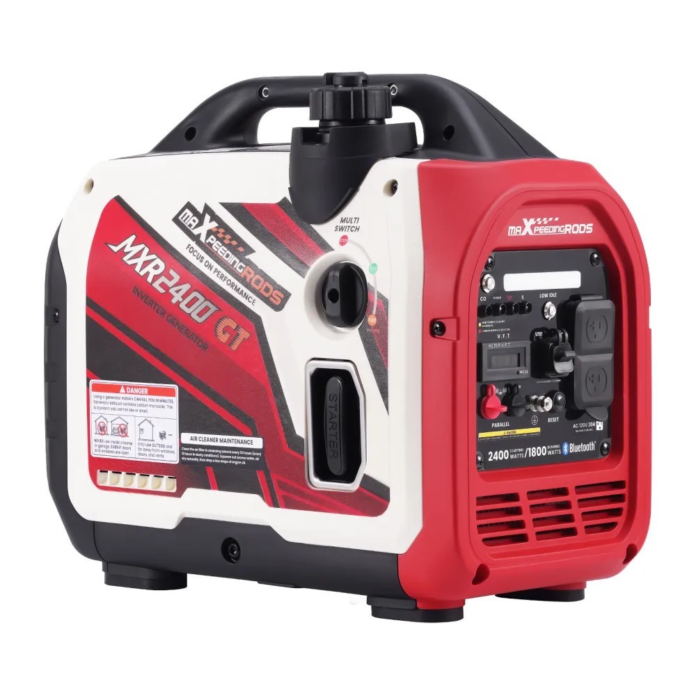 MXR2400GT 2400W Inverter Generator Quiet Portable RV Camping Gas Power
