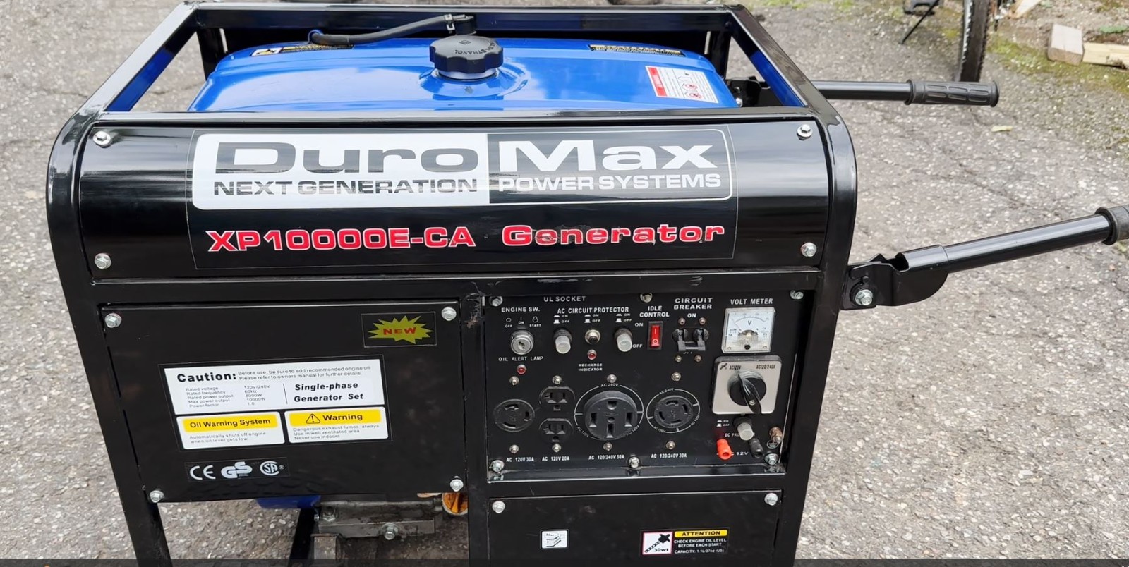 DuroMax XP10000E-CA 10000E Power Generator
