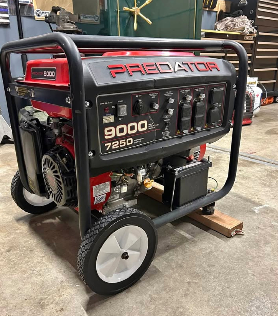 Predator 9000 Watt Gas Powered Portable Generator EPA-