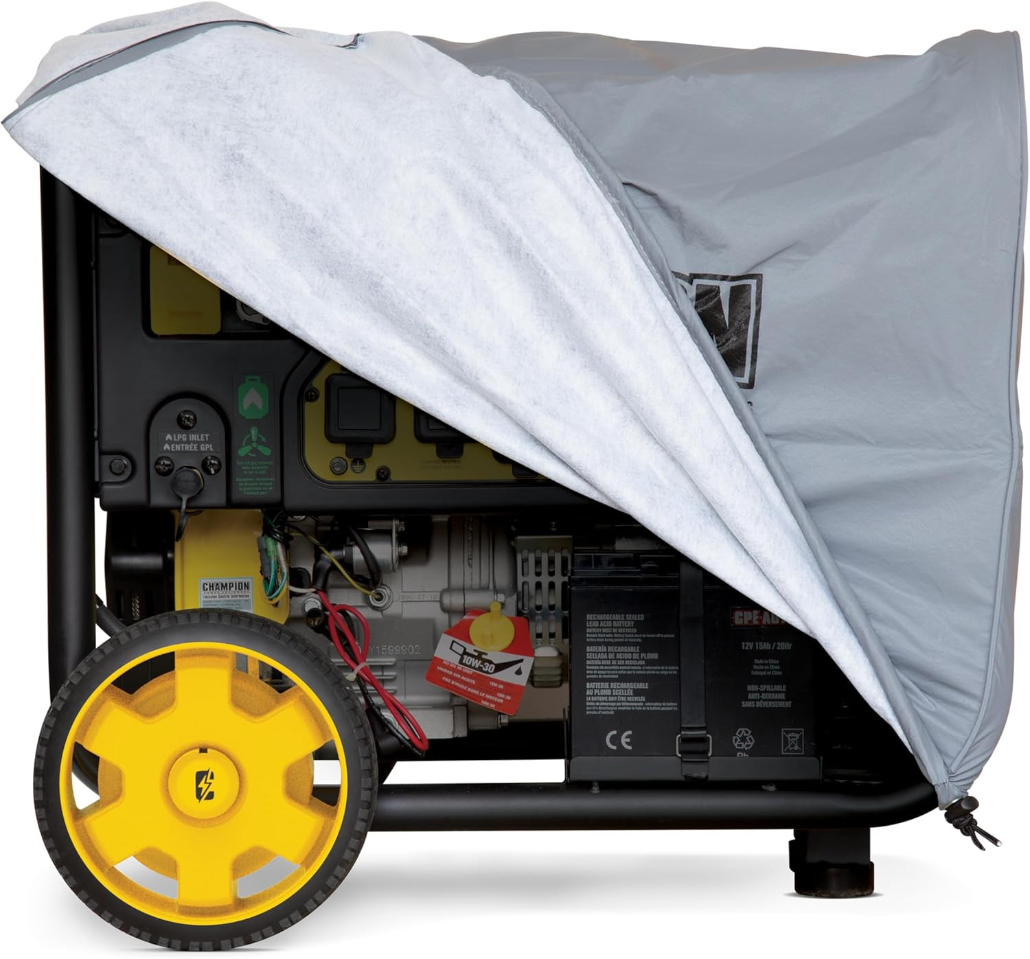 Champion Power Equipment Weather-Resistant Storage Cover for 4800-11,500-Watt Po