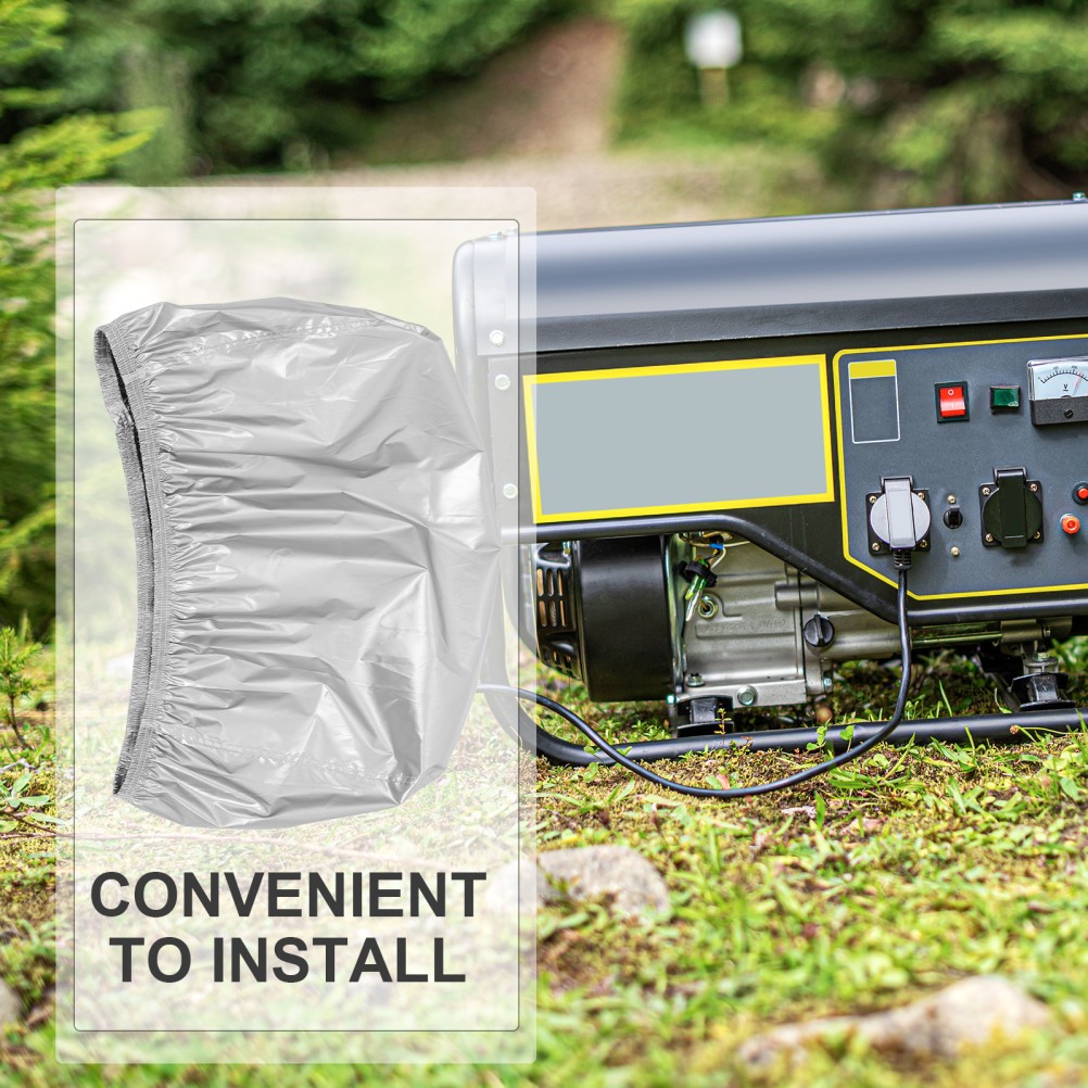 Generator Covers for outside Weather- Resistant Storage Electric Dirt