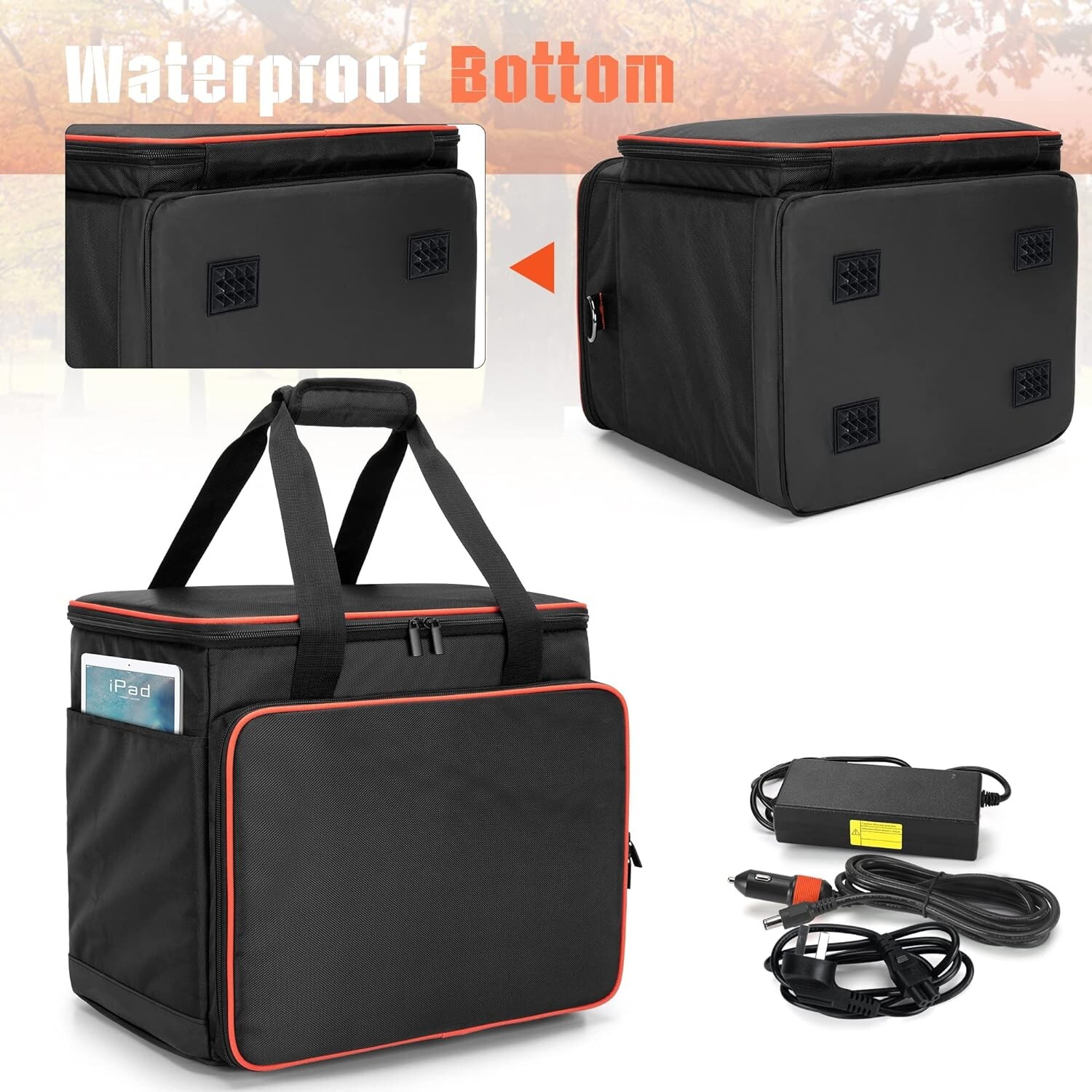 Portable Storage Bag for Jackery Explorer 1500 – Organize Accessories with Ease