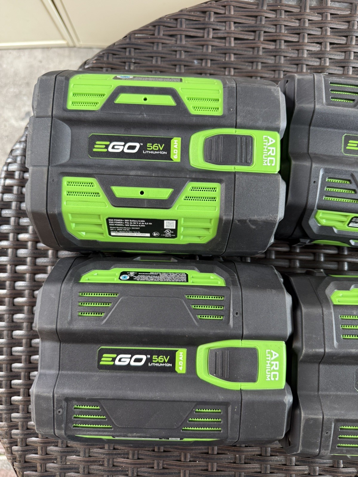 EGO Power Nexus Power Station PST3040 Portable Generator 3000W W/4 Batteries