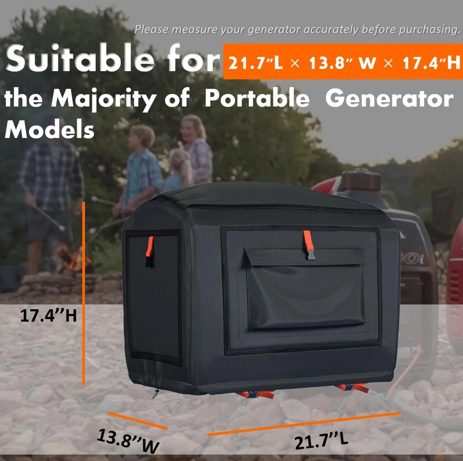Generator Cover for Honda Generator EU3200i,EU2000i,Champion,Westinghous2200,…