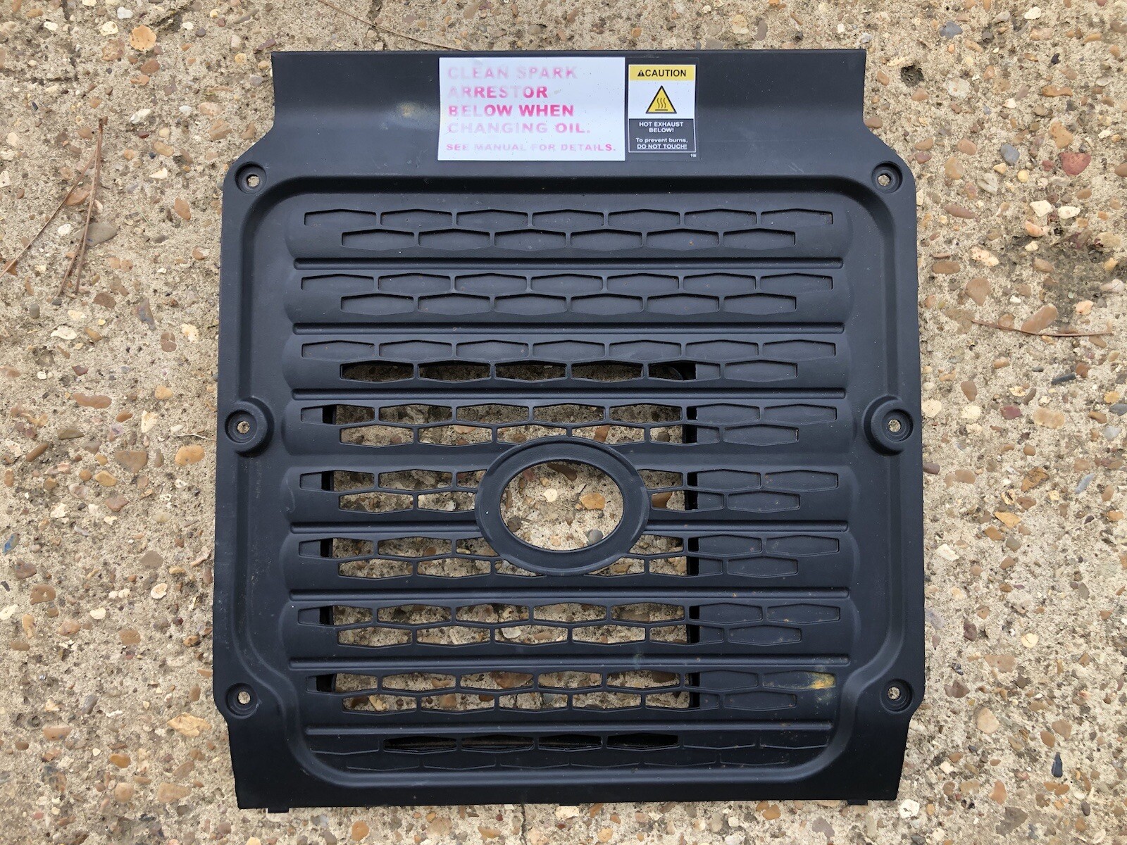 PREDATOR 3500 INVERTER GENERATOR PARTS – BACK COVER GRILL