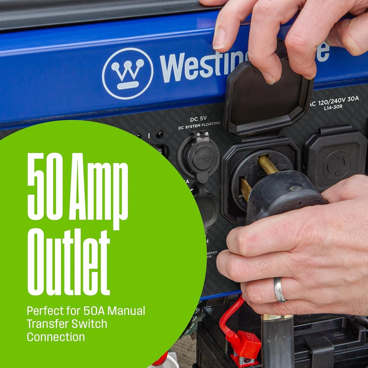 Westinghouse 14,500-W Portable Tri-Fuel Gas Generator w/ Remote Start, CO Sensor