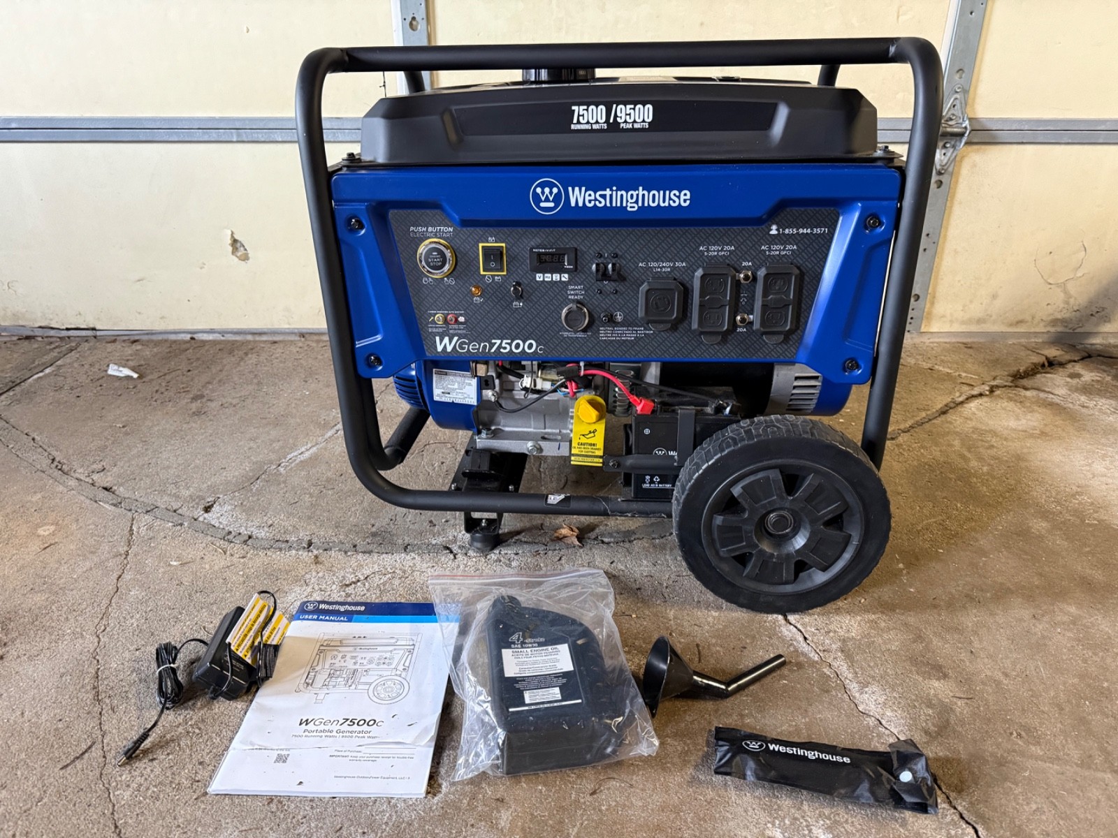 New Westinghouse WGen7500 Gas Generator