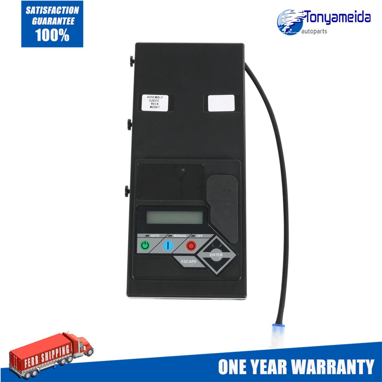 JDMSPEED 0J8371C RV Generator Standby Controller Assembly HSB AC (PWY)