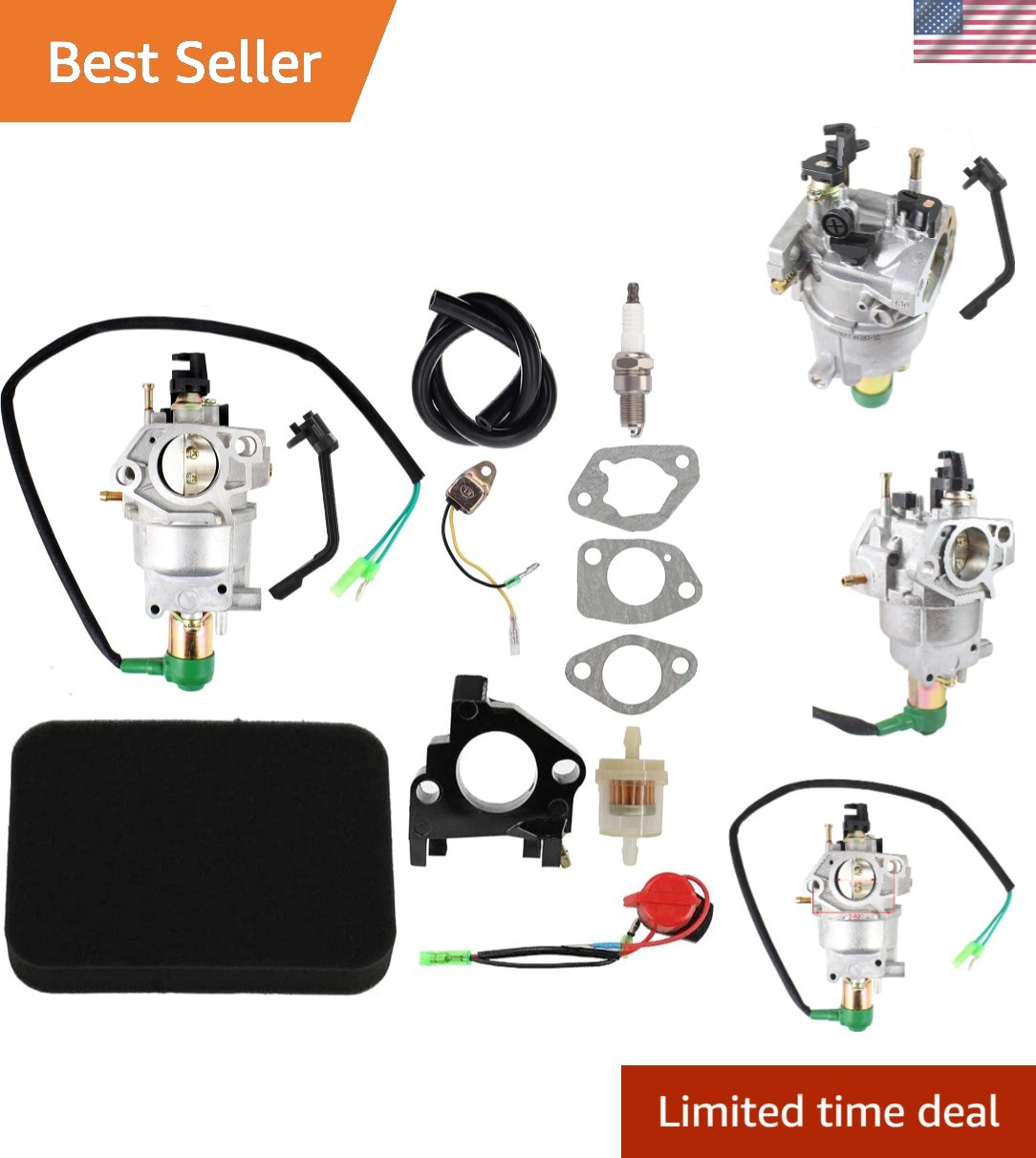 Carburetor for Troy-Bilt 30477 7000 Watt 13HP 420CC Generator Replacement