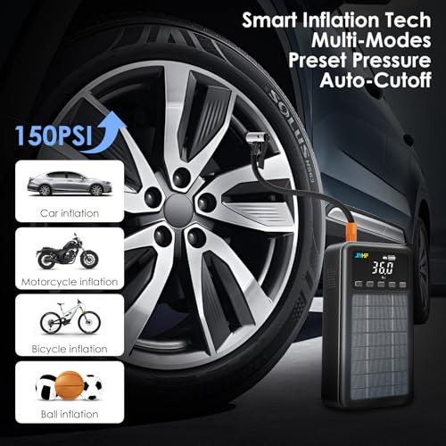 Portable Power Station 74Wh, Solar Generator & Backup Power with 45W USB Black