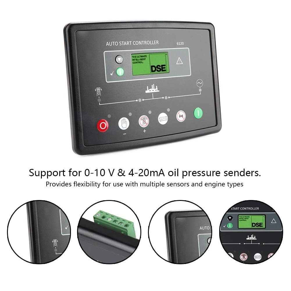 Oumefar 8V-35V DSE6120 Deep Sea Electronic Generator Controller Module 6120…