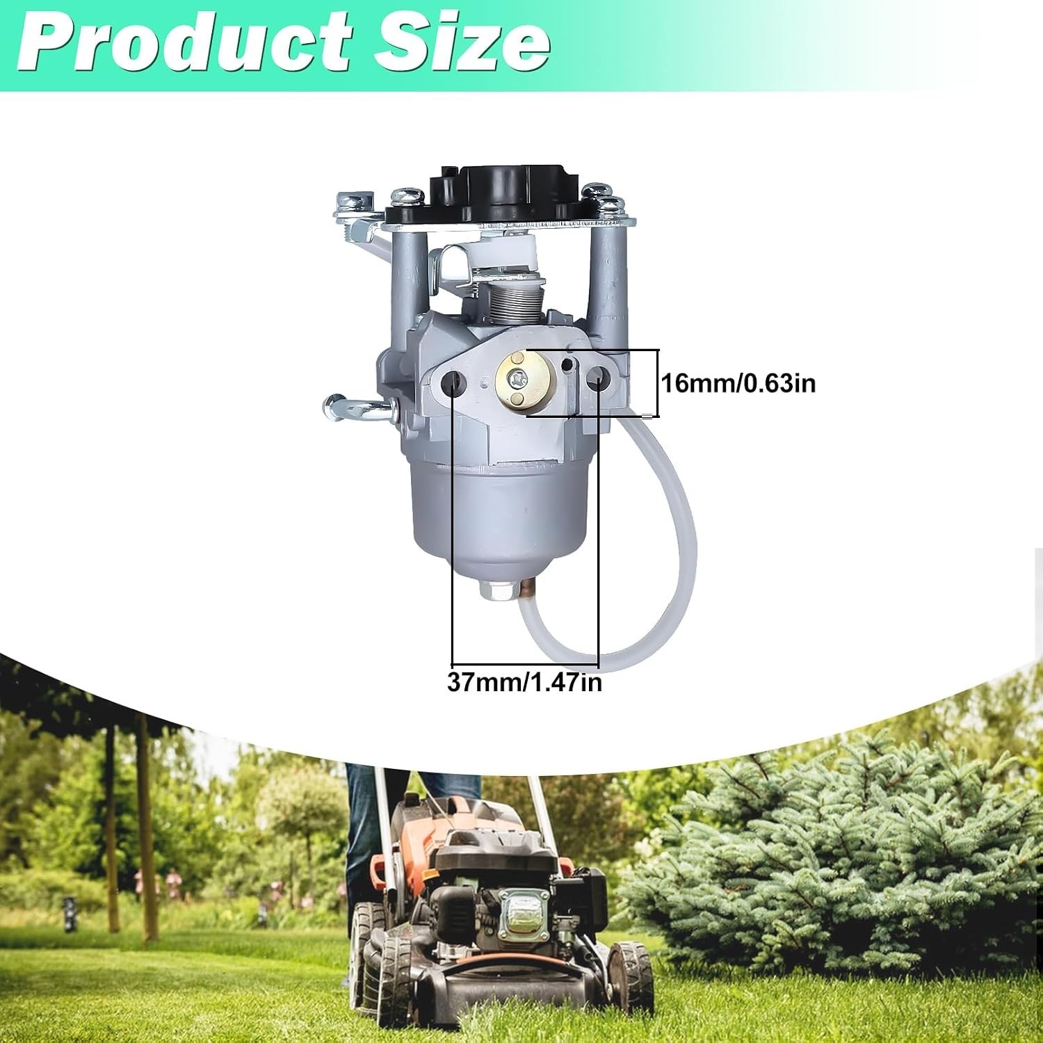 Carburetor Kit for A-iPower 2000W 2300W Portable Inverter Generator Engine Parts