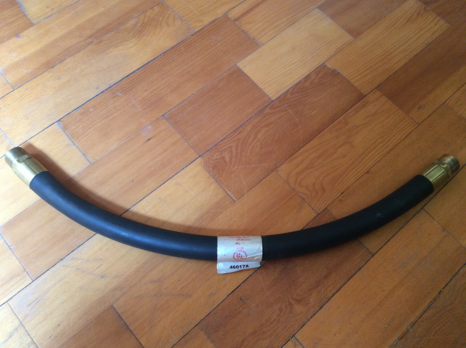 3/4″ x 24″ LP/Natural Gas hose connector assembly for generators