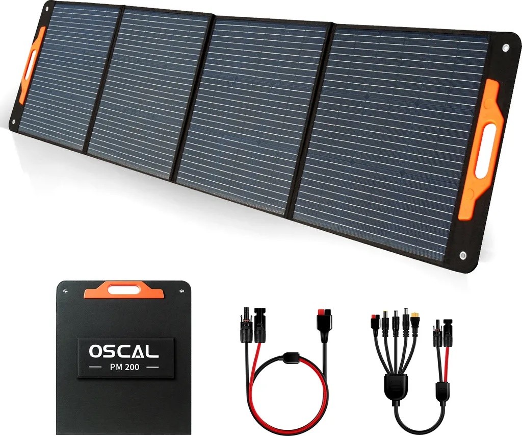 Blackview OSCAL PowerMax 3600W Portable Power Station 3600Wh 2x 200W Solar Panel