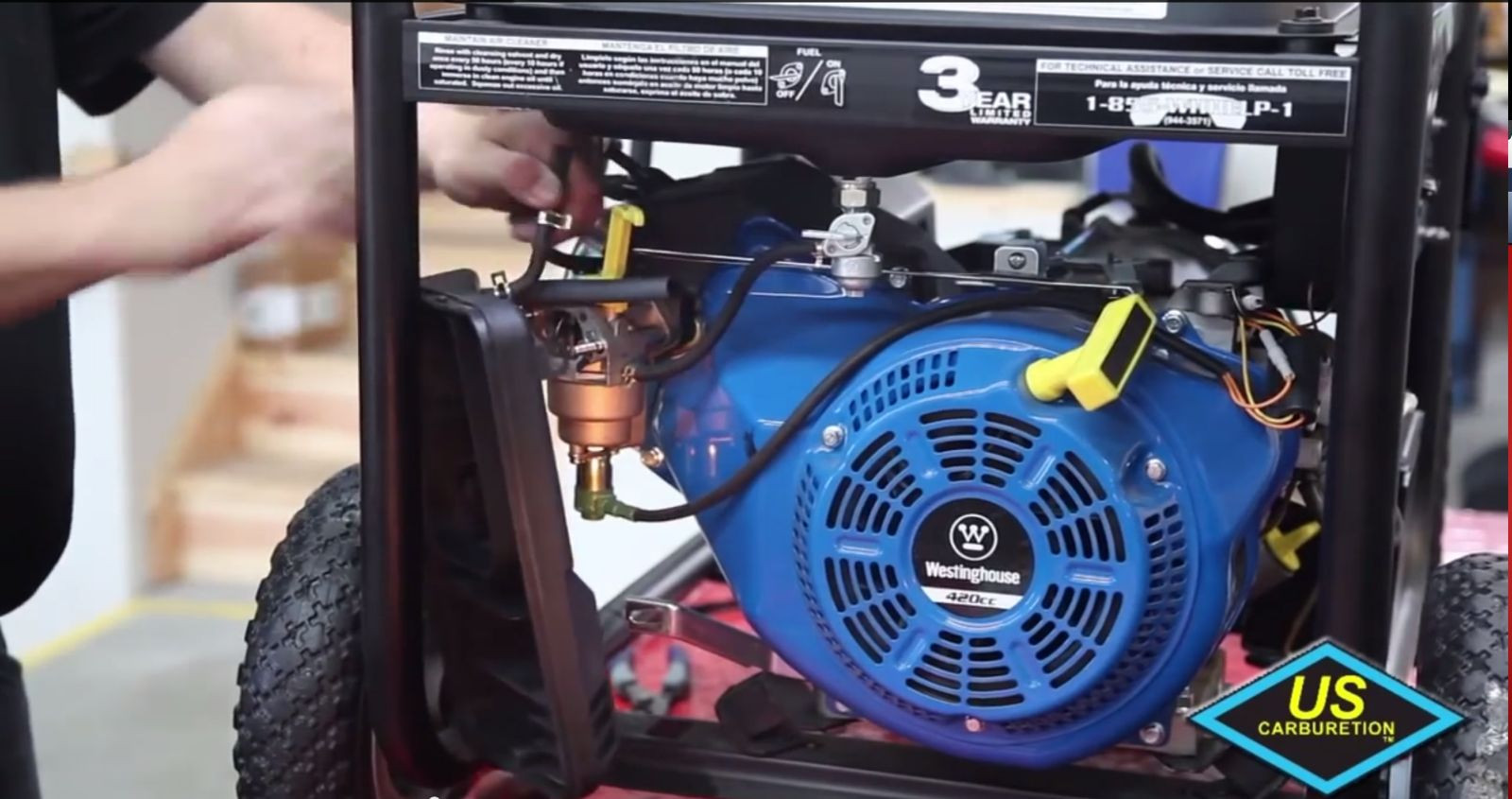Westinghouse 389cc 439cc Generator Propane Natural Gas Tri-Fuel Conversion Kit