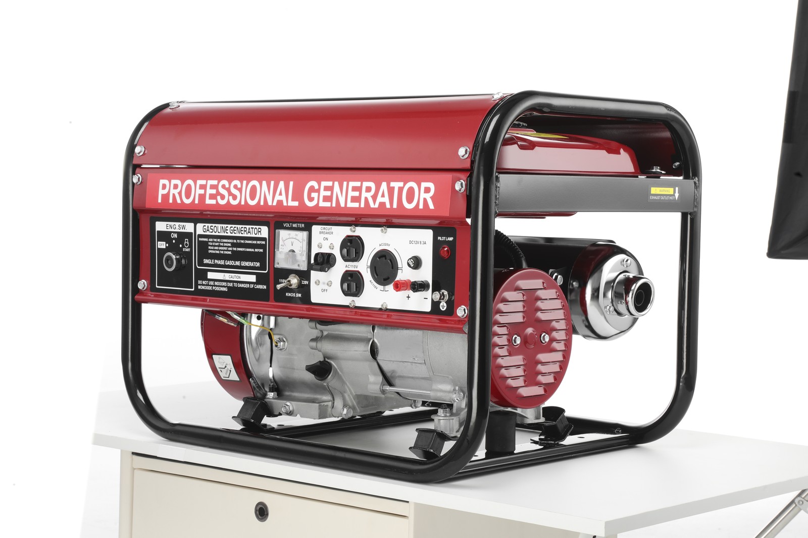 4850W Gasoline Generator 4-stroke 7.5HP 110V/50Hz for Home Backup Construction