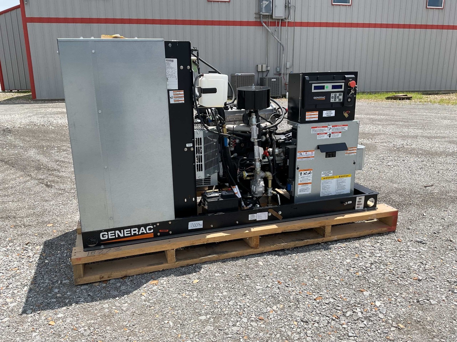 2021 New Surplus 25kW Generac NG Generator