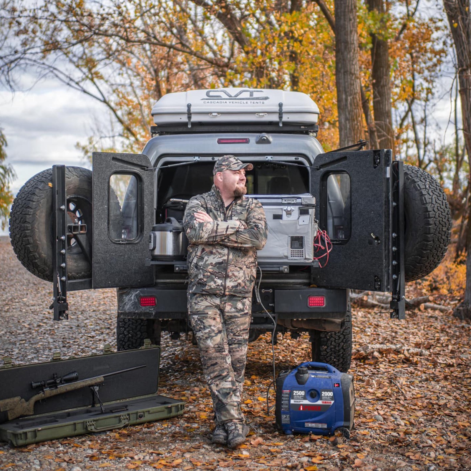 A-iPower 2500W Portable Inverter Generator Powered By Yamaha Engine, CO Sensor