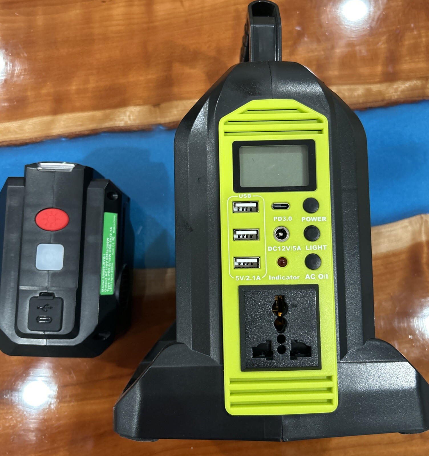 350W Power Inverter for Ryobi 40V Li-ion Battery, And 200W 20V COMBO