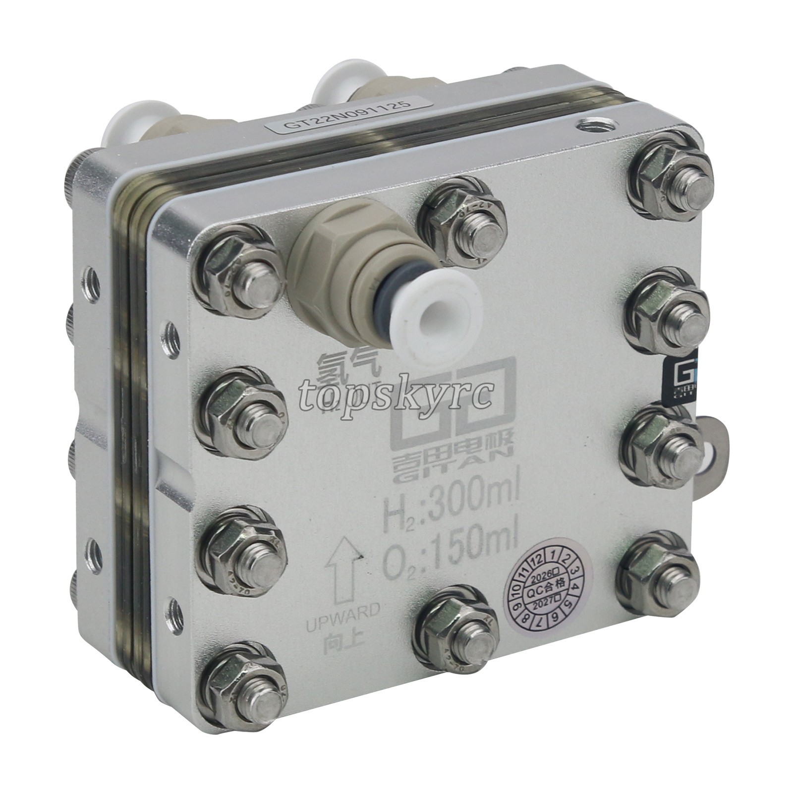 300ML Electrolytic Cell Module PEM Hydrogen Generator for Water GT-A300A-2150