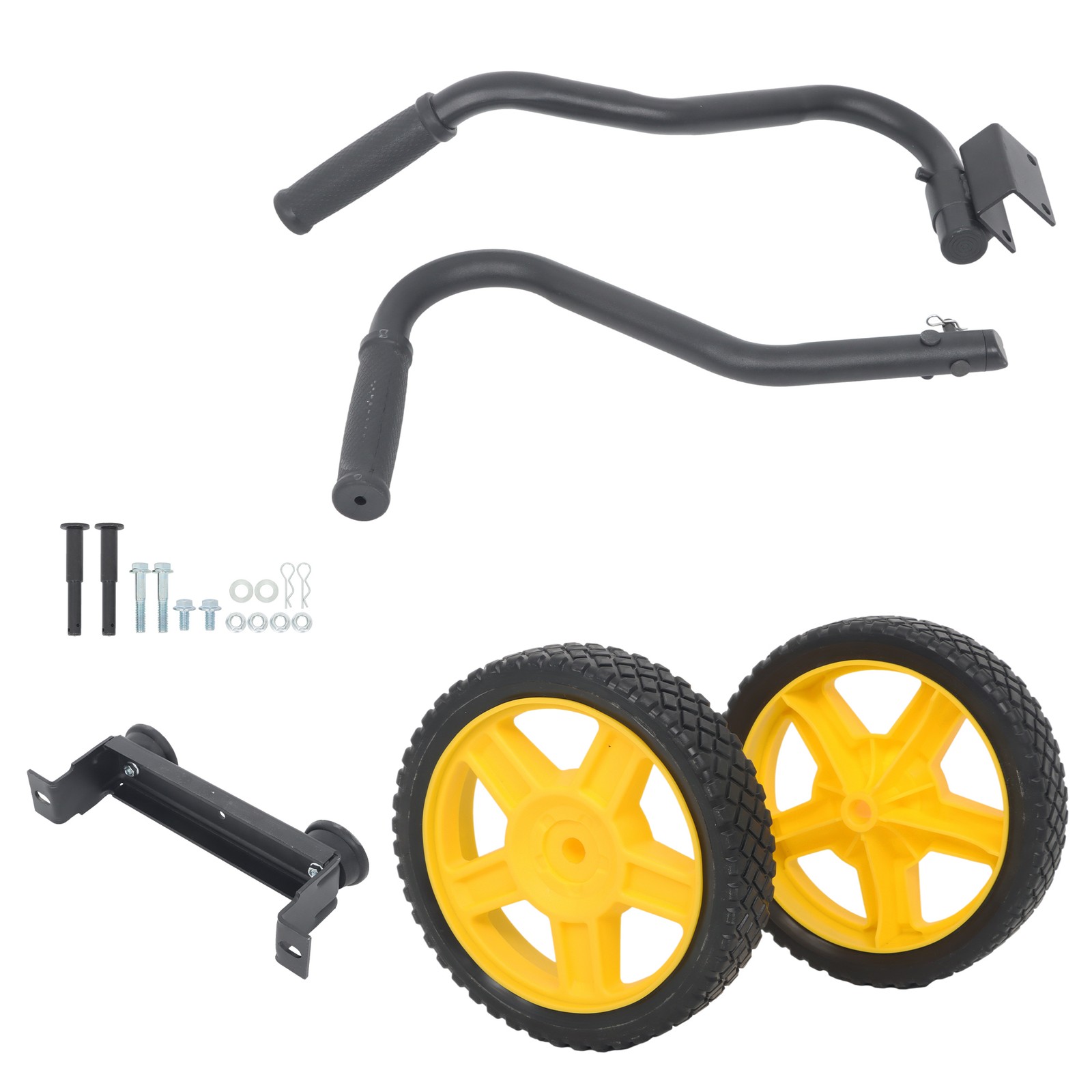 40065 with folding handle and tires For Champion 2800-4750W Generator wheel kit