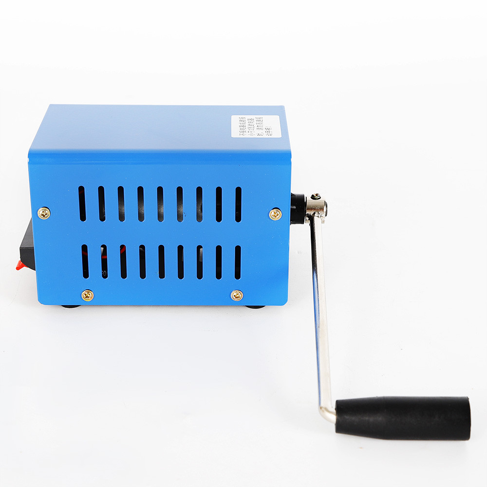 Hand Crank Generator Dynamo Emergency Generator 12/15V USB Charging Portable