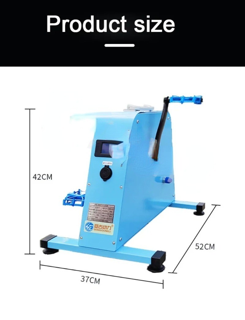 Foot-operated Generator Hand-crank Power Source Portable Charger High-power