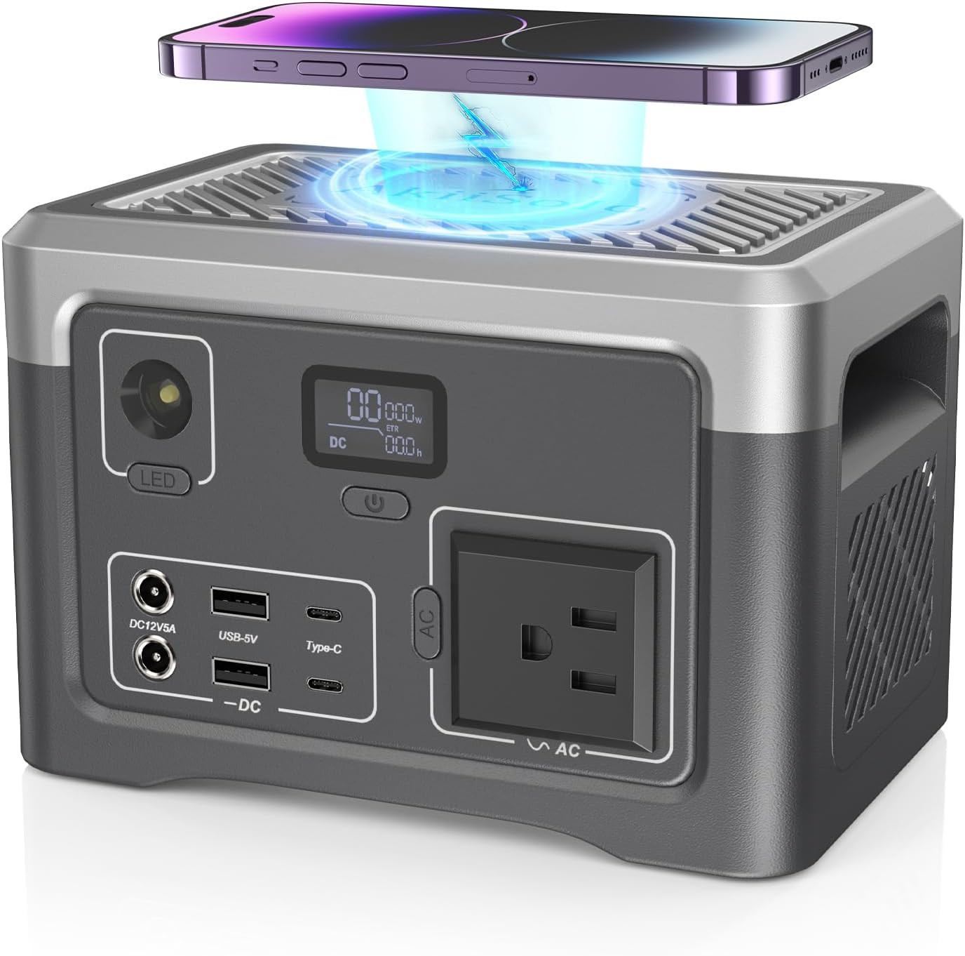 Portable Power Station 192Wh Outdoor Generator with AC Outlet 100W(200W Surge) P
