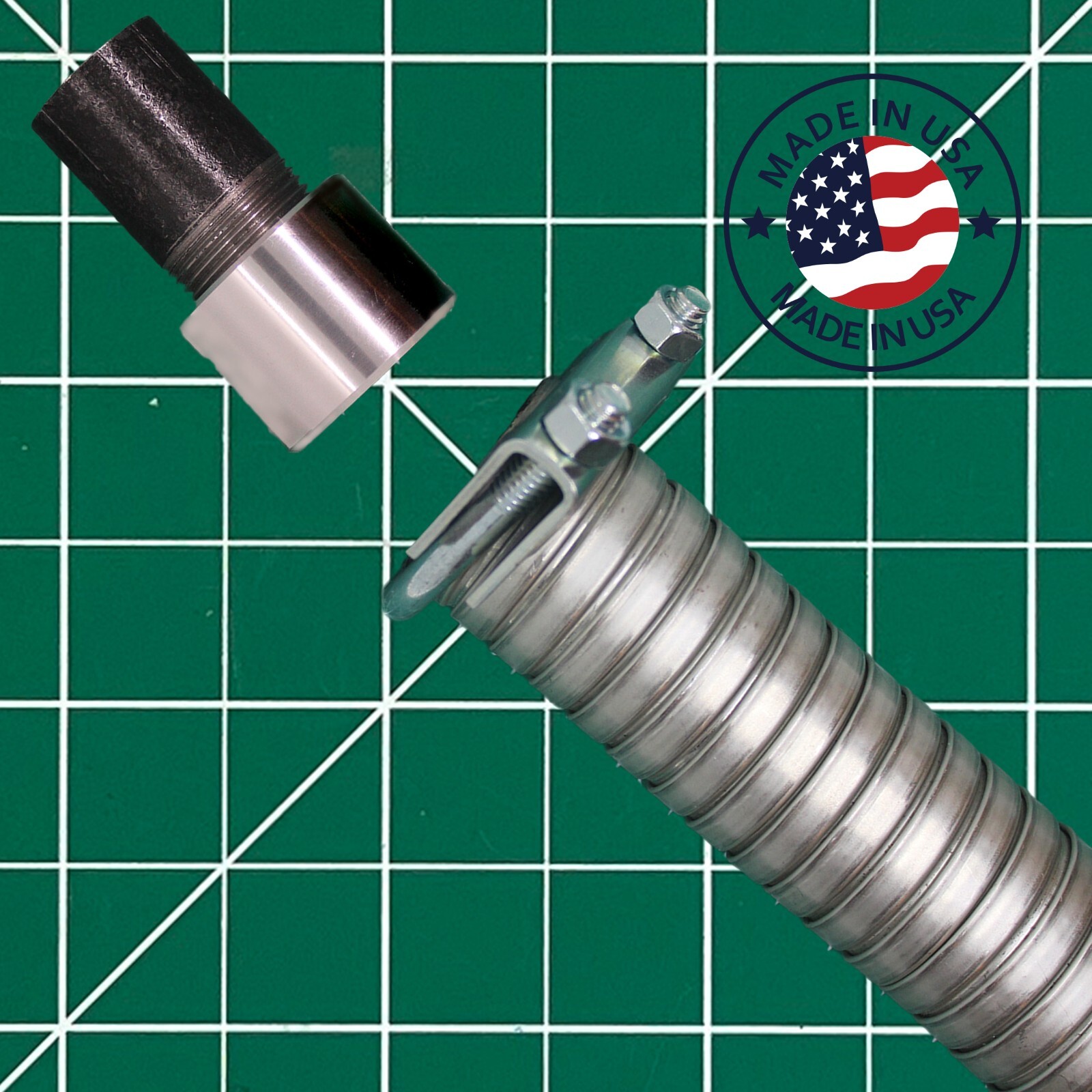 GenExhaust for Honda EU3200i 1.5″ Galvanized Steel tubing exhaust extension.