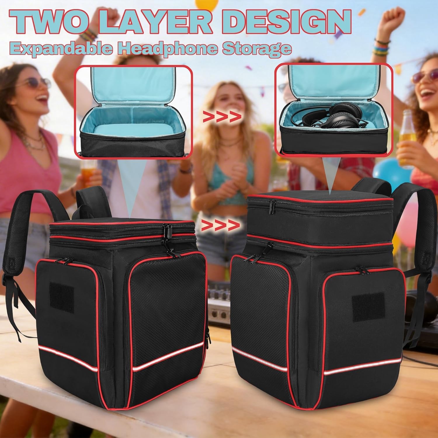 Backpack Compatible with Bose S1 Pro Plus, Travel Bluetooth Speaker Carrying Cas