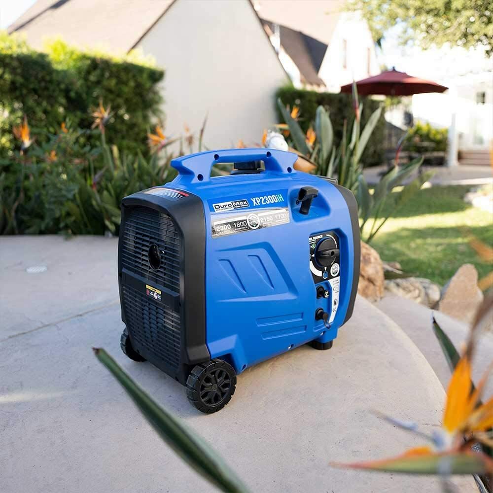 DuroMax 2,300-W Quiet Portable Hybrid RV Ready Dual Fuel Gas Inverter Generator