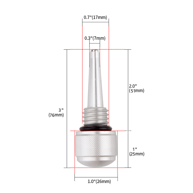 Magnetic Oil Dipstick Aluminum Fits for Yamaha EF1000iS EF2000iS Generator