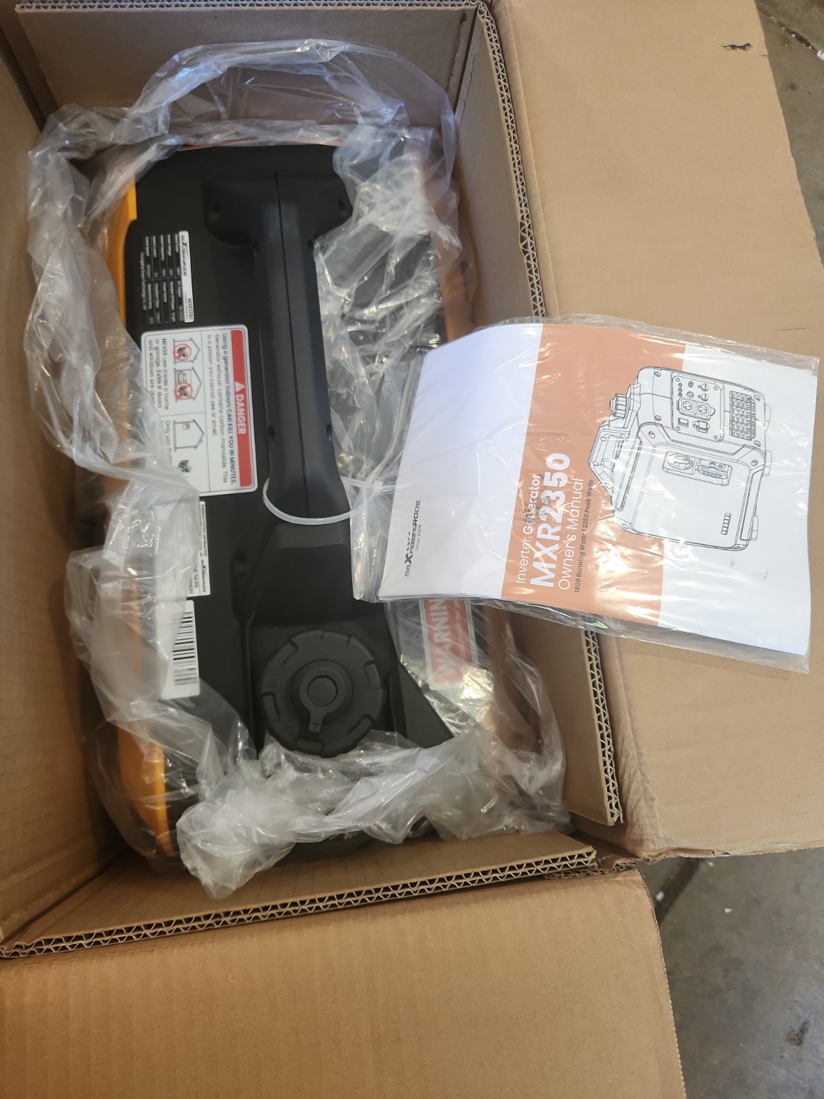 2.35KW 15kg Portable Gasoline Inverter Generator Eco Quiet For Outdoor Party