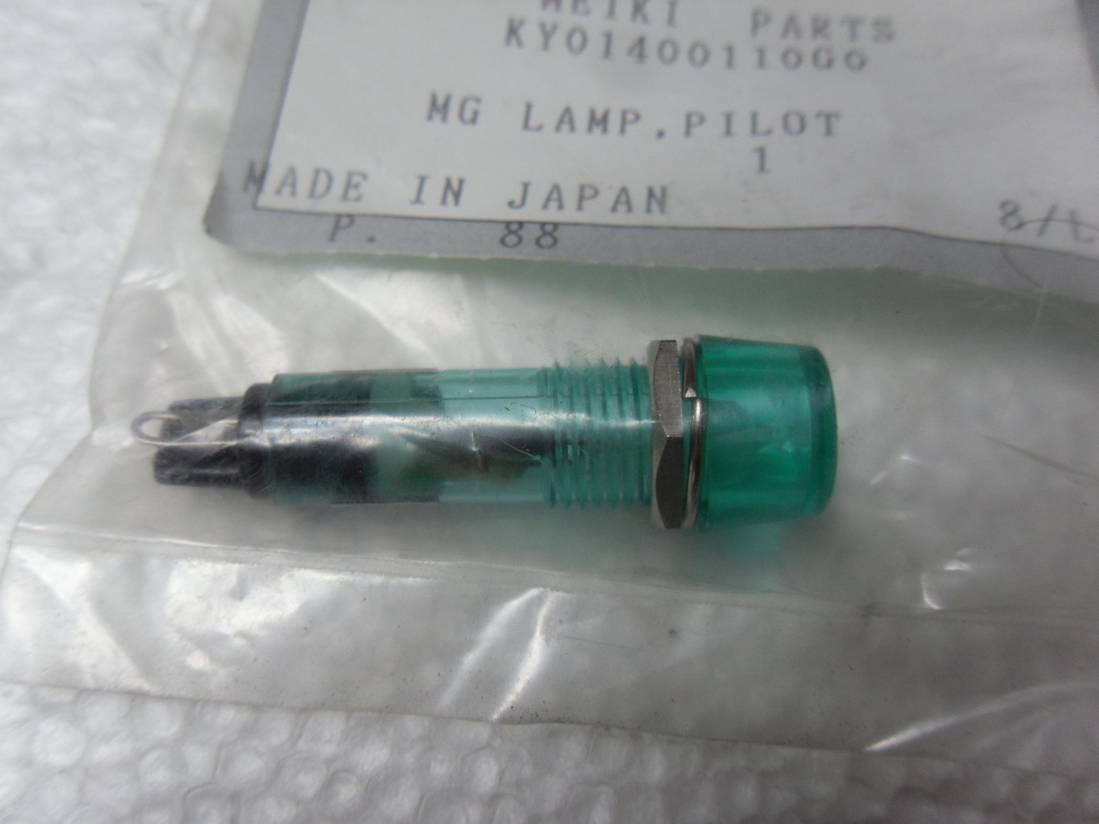 Mitsubishi KY01400110G0 MG Pilot Lamp Green For Generators Rare!