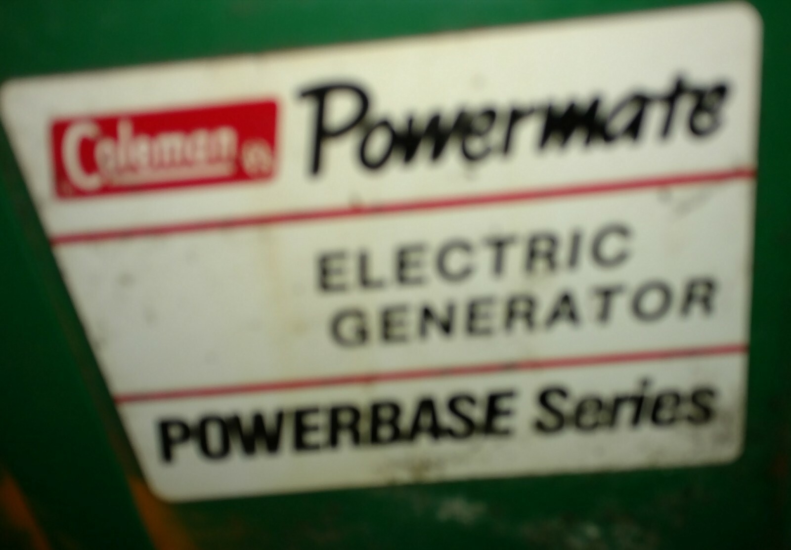 Coleman PM54-4000 Powermate 4000 watt generator
