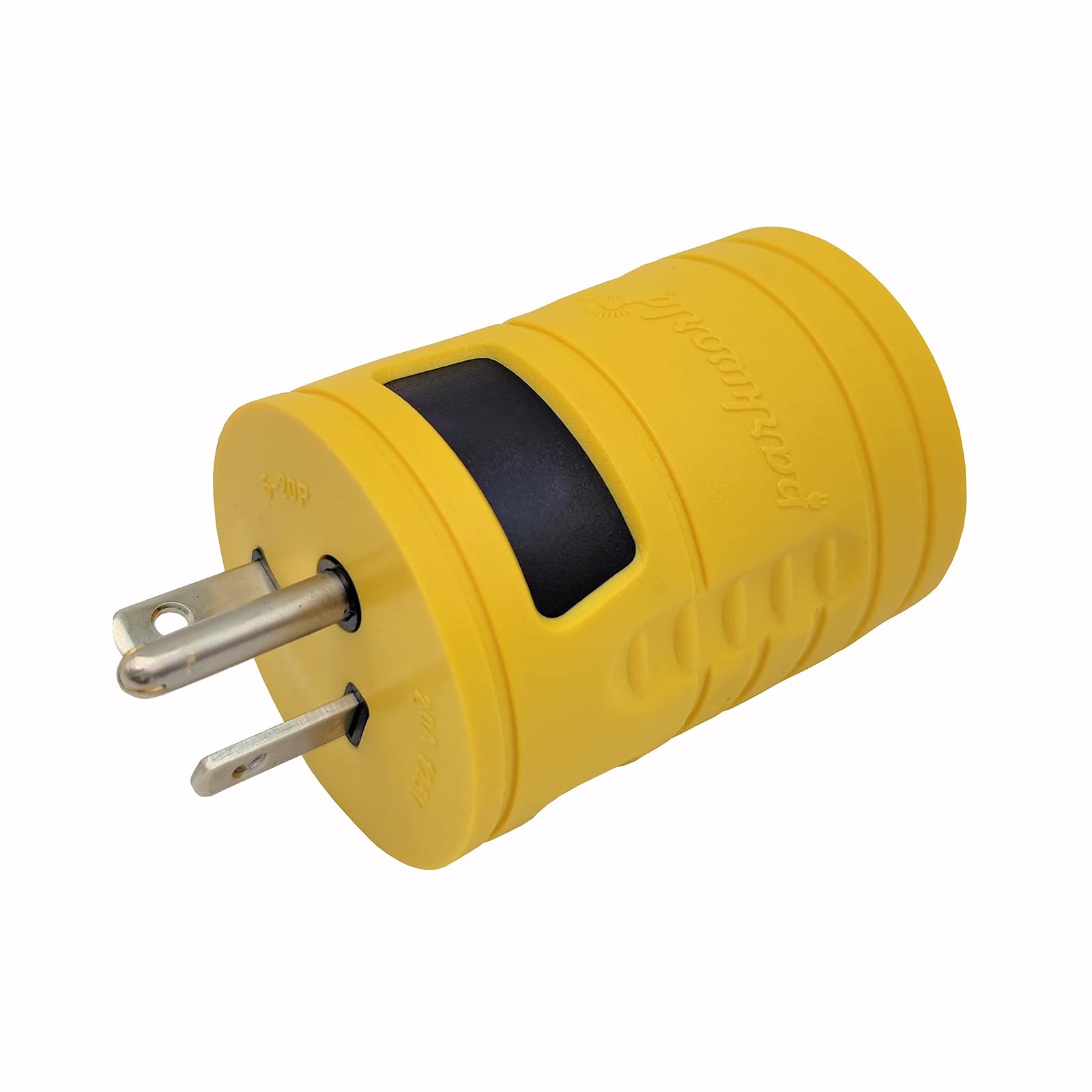Parkworld 692347 Generator 20 AMP to RV 30A Power Yellow with lighted in side