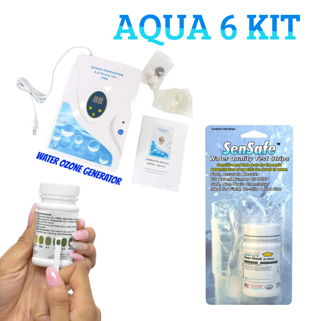 Aqua 6 Household Ozone Generator Kit 600mg/h Water Purifier Ozonator Machine