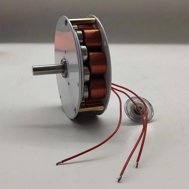 Miniature Disc-type Iron-core Generator – Low Speed – Three-phase AC Generator