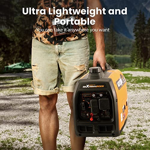 3500 Watt Portable Inverter Generator Gas Powered, EPA 3500W Gas Powered