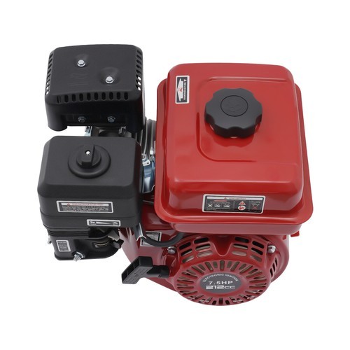 Gas-powered Pull Start 212cc 7.5 HP Air Cooling Horizontal Go Kart Engine Motor