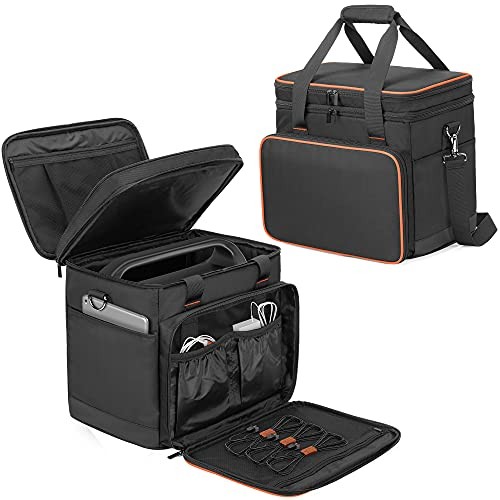 Double-Layer Carrying Case Compatible with Jackery Portable Large(Fits 1000W)