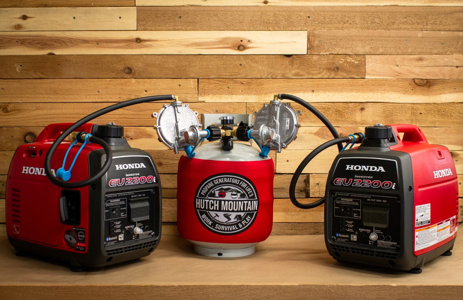 Hutch Mountain Honda EU2000i Generator Tri-Fuel Propane Conversion Kit