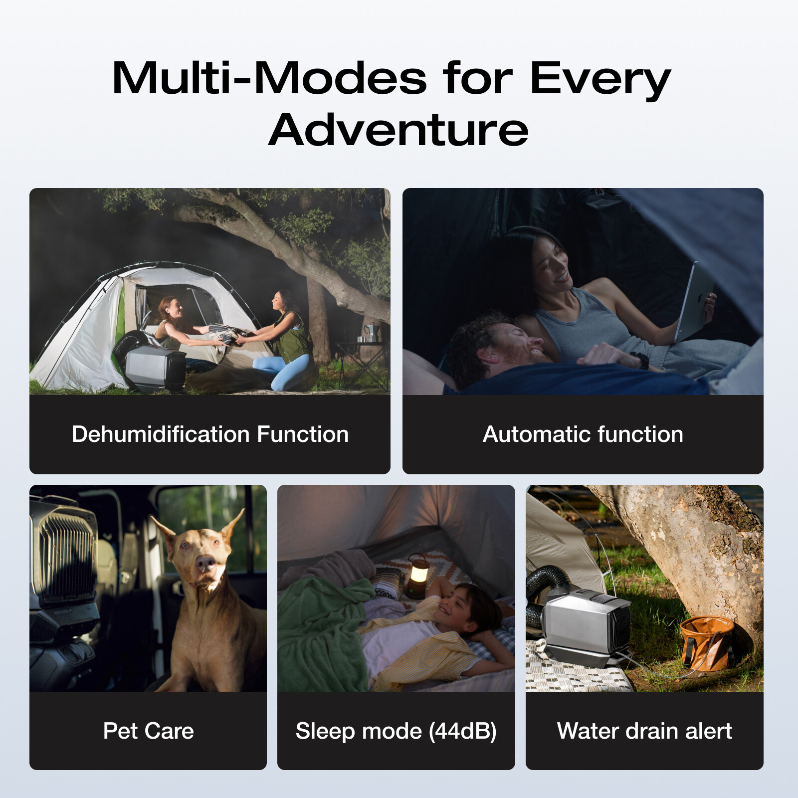 EcoFlow Wave 3 Smart Portable Air Conditioner with Heater for Outdoor/Camping RV